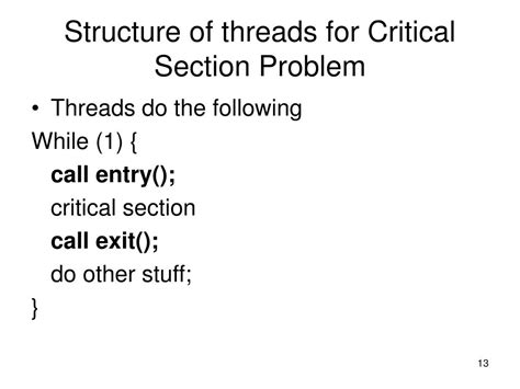 Image result for Critical Section Processing Multiple Threads