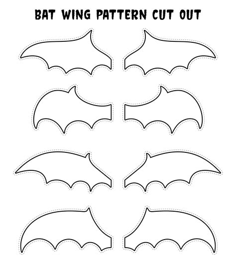 Image result for Printable Bat Pattern