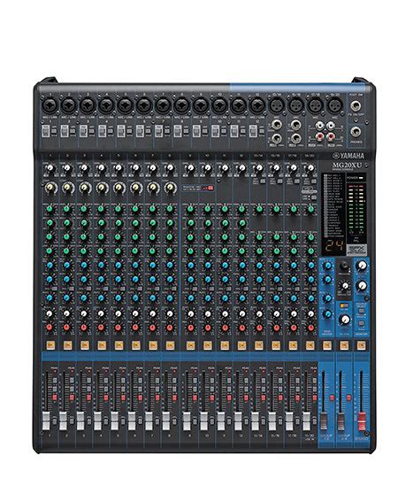 Yamaha MG20XU 20 Channel Mixer with USB & SPX Effects