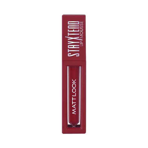 Matt Look Stayxtend Lip Mousse - Retro Maroon-08 (4 ml)