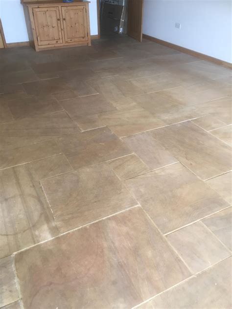 Extracting Years of Dirt from Sandstone Kitchen Flooring with Pro-Clean ...