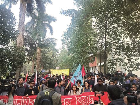 Commotion at JU over screening of Ram Temple consecration