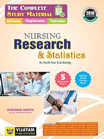 The Complete Study Material of NURSING RESEARCH & STATISTICS For Fourth ...