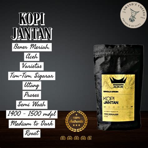 Jual Kopi Arabica Jantan Cap Rumah Adat 500 Gram - Biji - Jakarta Barat ...