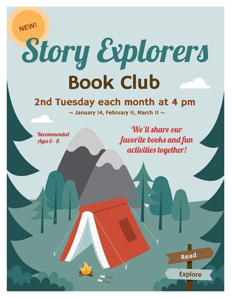 Story Explorers Book Club (ages 6 - 8), 232 Middle Rd, Acushnet, MA, 14 ...