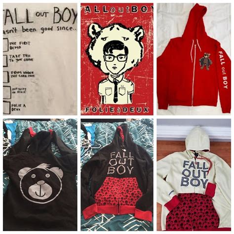 ISO / LF FALL OUT BOY MERCH FROM FOLIE A DEUX ERA I... - Depop