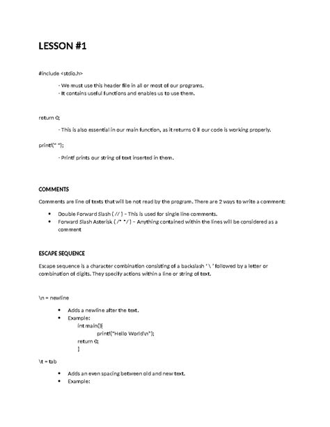 C Programming Lessons 的图像结果