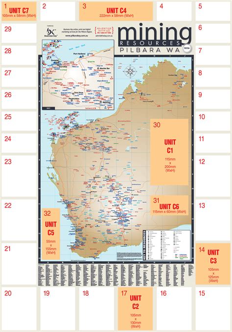 WA Mining Map | Pilbara WA | Pilbara Key