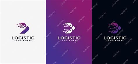 Логотип вектора логистической стрелки. Значок доставки. Значок стрелки ...