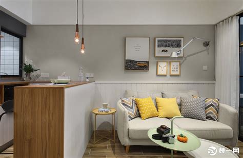 60平米loft公寓现代简约风，喜欢二楼的卧室，是理想中的家！_空间