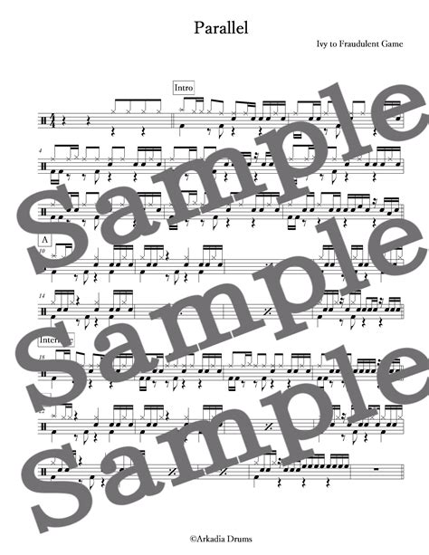 Parallel（Ivy to Fraudulent Game） | Arkadia Drums