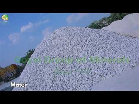 Washed Quartz raw stone and Soapstone Powder Manufacturer | Goyal ...