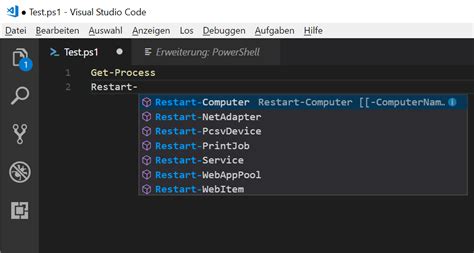 Vscode PowerShell 的图像结果