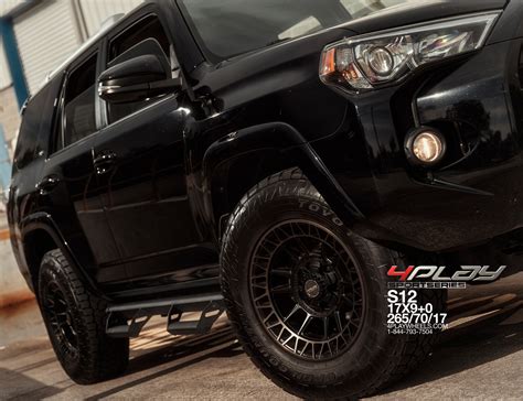 4PLAY WHEELS TOYOTA 4RUNNER TRD 4PS12 SPORT SERIES 17X9 265X70X17 TIRE – OE Wheels