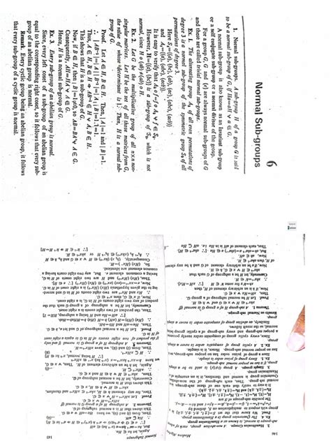 Image result for Normal Subgroup PDF