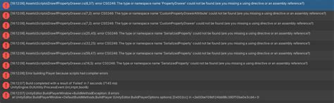 Image result for Error Type Namespace Cannot Be Found Unity