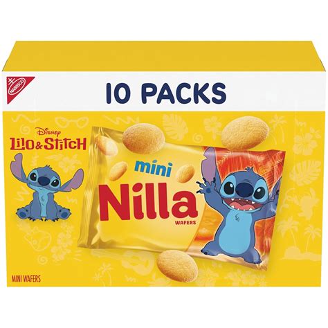 Amazon.com: NILLA Wafers Mini Cookies, Vanilla Wafers, 10 Snack Packs ...
