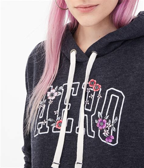 Aero Flower Pullover Hoodie