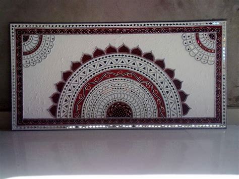 Creative handmade mud mirror wall art | homify