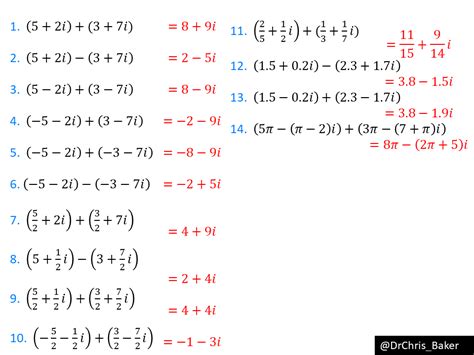 Image result for Subtracting Complex Numbers Geometrically