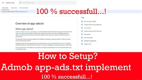 Admob App-Ads.txt fix 💯 | App-ads. txt | App-ads.txt fix use for ...