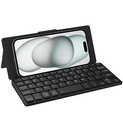 Amazon.in: Buy CACOE Bluetooth Keyboard with Stand, Mini Keyboard for ...