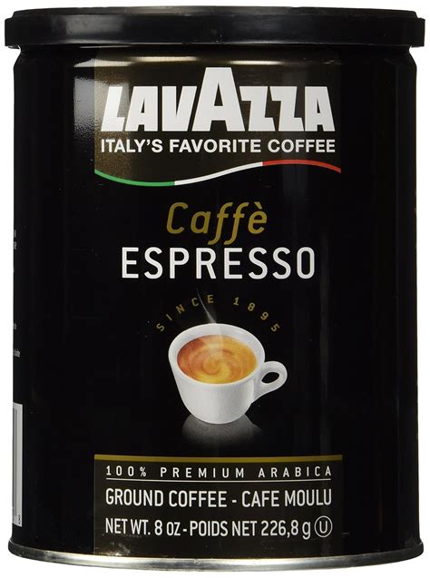 Lavazza Caffe Espresso Ground Coffee, 8-Ounce Can: Amazon.in: Grocery ...