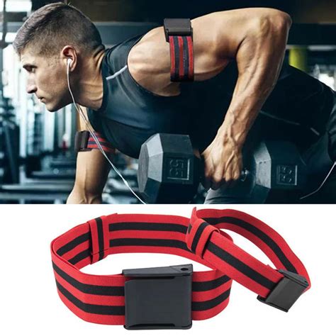 Buy 2 Pairs Blood Flow Restriction Bands BFR Occlusion Bodybuilding ...