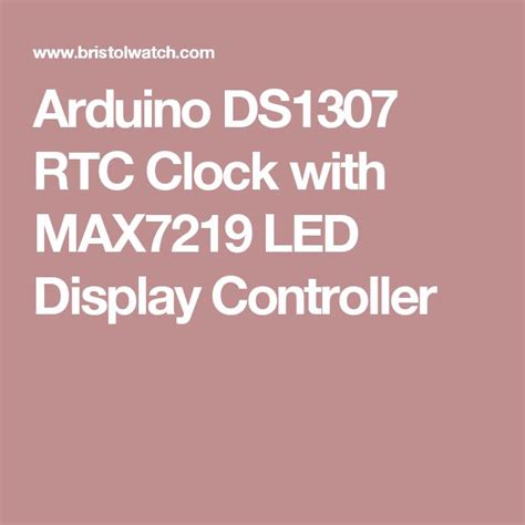 Image result for MAX7219 RTC DS1307 DHT11 LED Matrix Clock Arduino