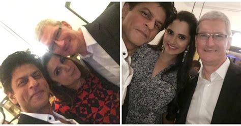 SRK Hosted A Private Party For Apple CEO Tim Cook And The Who's Who Of ...