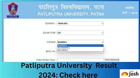 PPU Result 2024 OUT at ppup.ac.in; Direct Link to Download BA, BCom ...