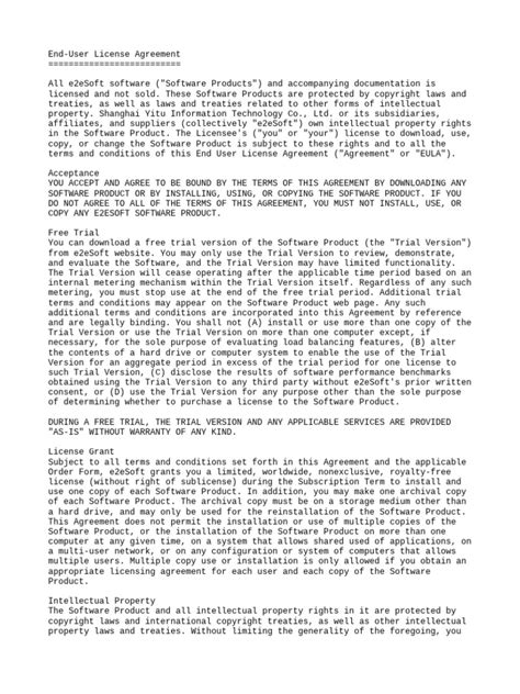 Image result for Software License PDF