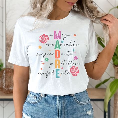 Madre Shirt, Latina Mom Tee, Madre Definition Shirts, Mother's Day Gift ...
