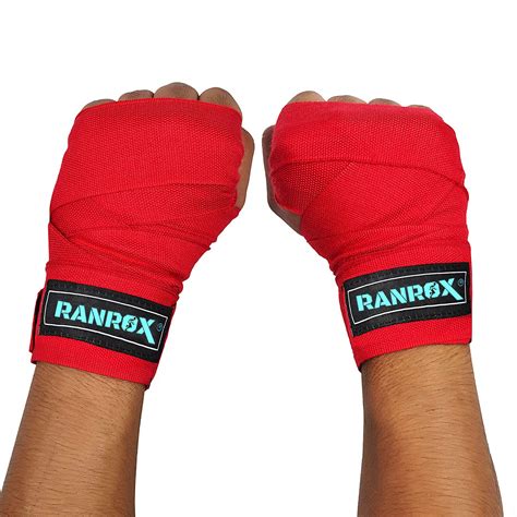 Buy RANROX FITNESS Hand Wraps for Boxing 108 Inches Exercise Weight ...