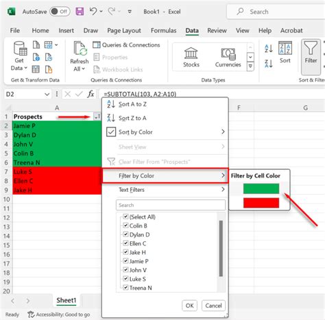 Image result for Excel-Formula Count Color Cell