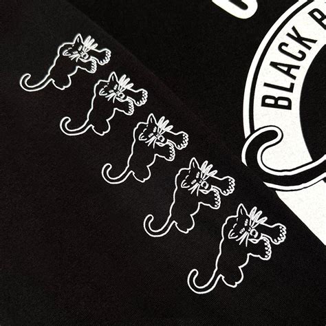 Long Sleeve T-Shirt - Black Panther Party Logo, Black – Oaklandish