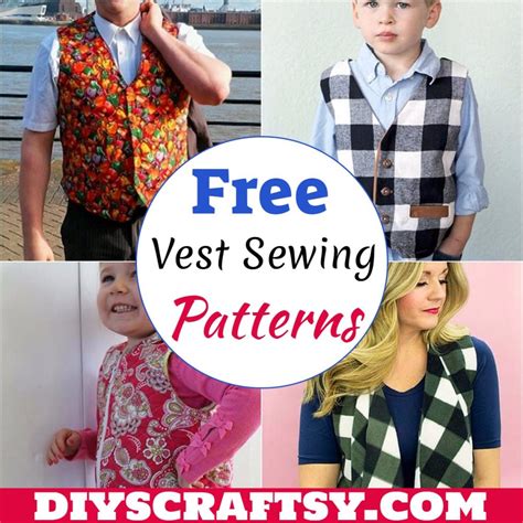 Image result for Free Printable Vest Pattern