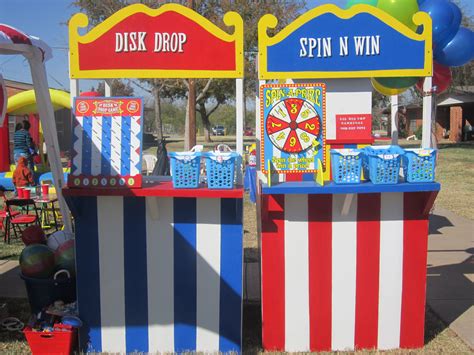 Carnival Booths for Lil Big Top Carnival Package