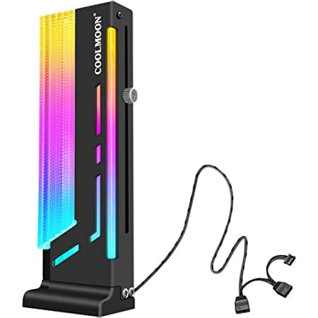 Graphics Card Bracket, RGB Graphics Card Rack Vertical GPU Support ...