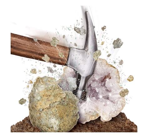 Shop National Geographic Crack Open Geodes And Explore Crystals - Pack ...