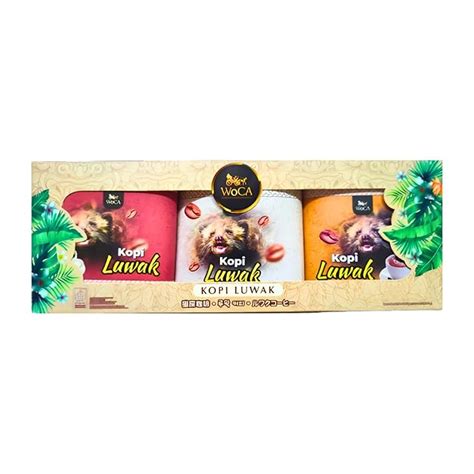 WoCA Kopi Luwak, Indonesia Authentic Wild Luwak Coffee, Medium Roast ...