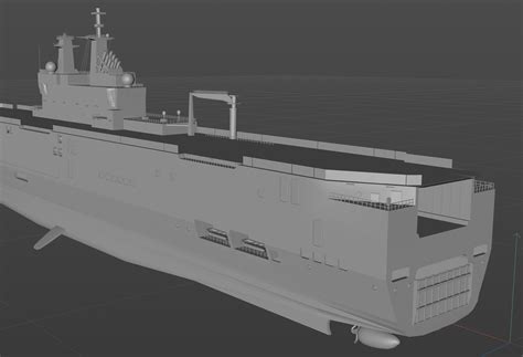 Mistral Class 3D Model 的图像结果