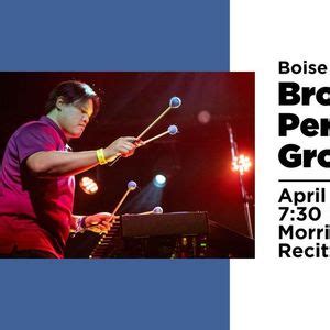 Bronco Percussion Group Spring Concert, The Morrison Center for the ...