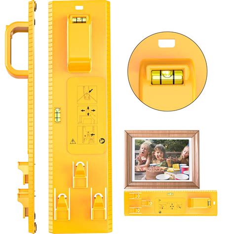 Picture Hanging Tool with Level Photo Frame Hanger Leveler Tools ...