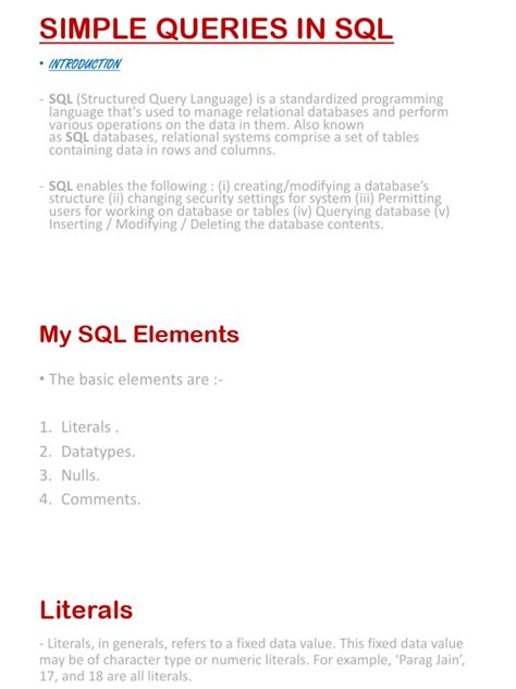 Image result for Simple SQL Query Forma