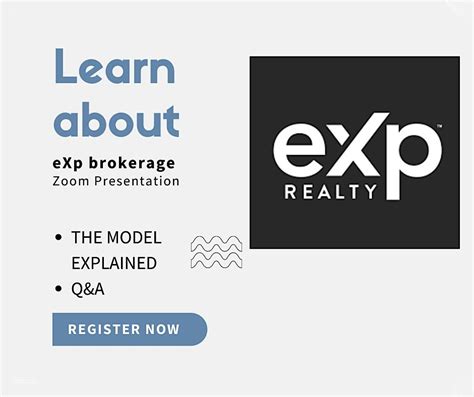 Are you a licensed Real Estate agent? - Learn about eXp Realty, October ...