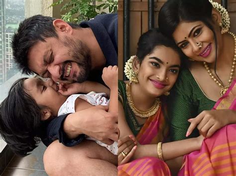Marathi celebs share adorable pics with their daughters on World ...