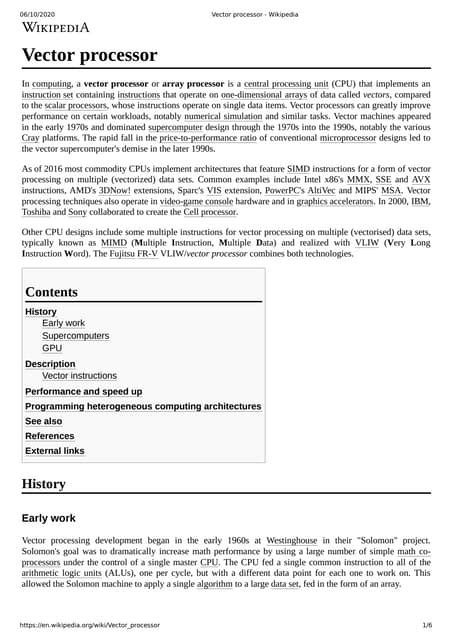 Image result for Vector Processor