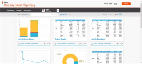 BMC Remedy Smart Reporting 的图像结果