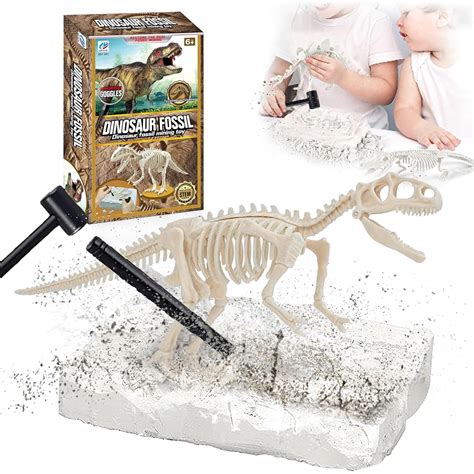 Buy Kidology Dinosaur Fossil Digging Kit for Kids | Dino Fossil Dig Kit ...